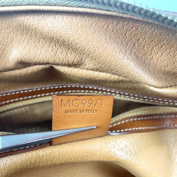 CELINE PARIS STUNNING VTG Macadam Brown Dome Satchel MC99/1 GUC W/COA - Picture 11 of 16